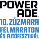10. Powerade Zúzmara Félmaraton és Futófesztivál logo