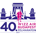 40. Wizz Air Budapest Félmaraton logo